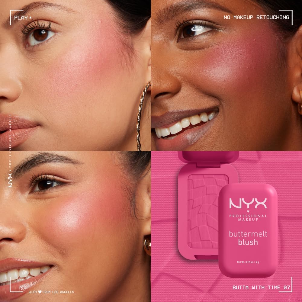 NYX Professional Makeup Buttermelt Blush - 5g
