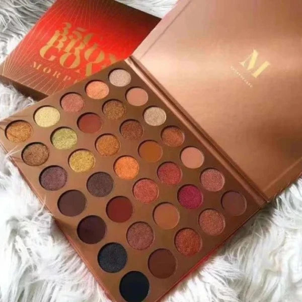 Original 35 Colors Morphe Bronze Eyesadow Palette