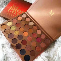 Original 35 Colors Morphe Bronze Eyesadow Palette