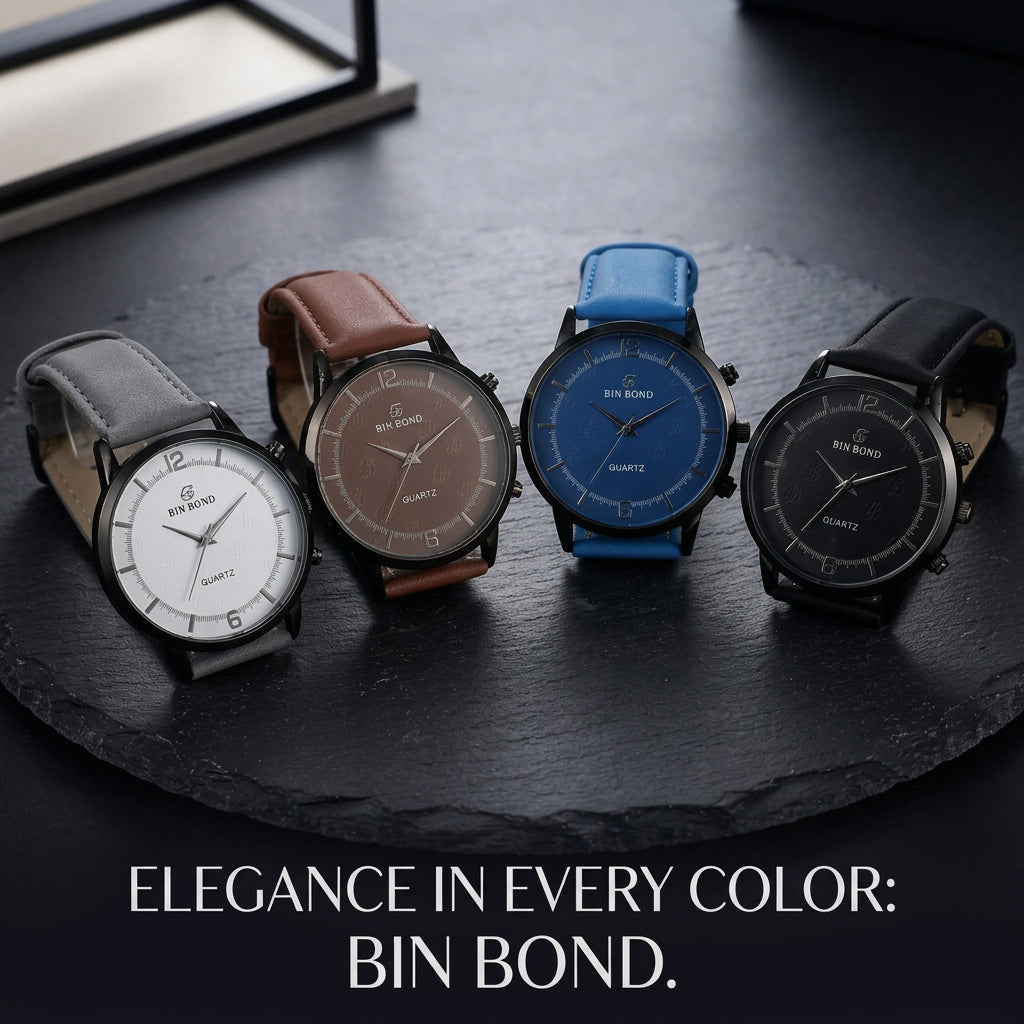 BINBOND Quartz Analog Wristwatch Collection
