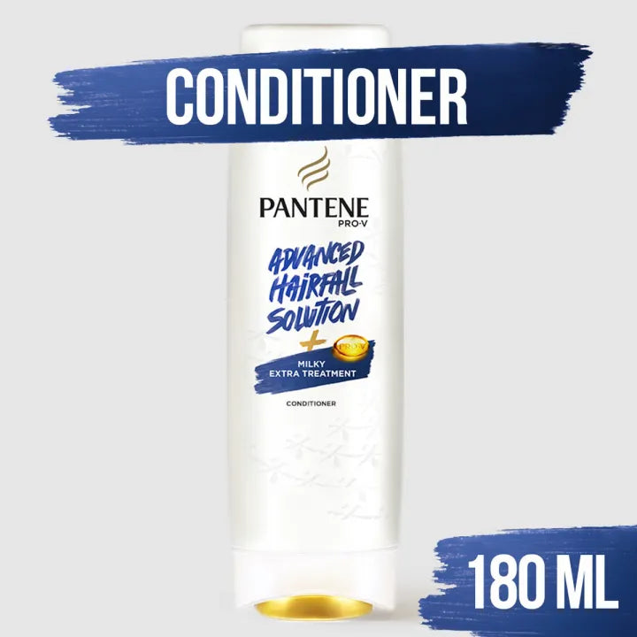 Pantene Advanced Hairfall Solution + Milky Extra Treatment Conditioner- 180ml