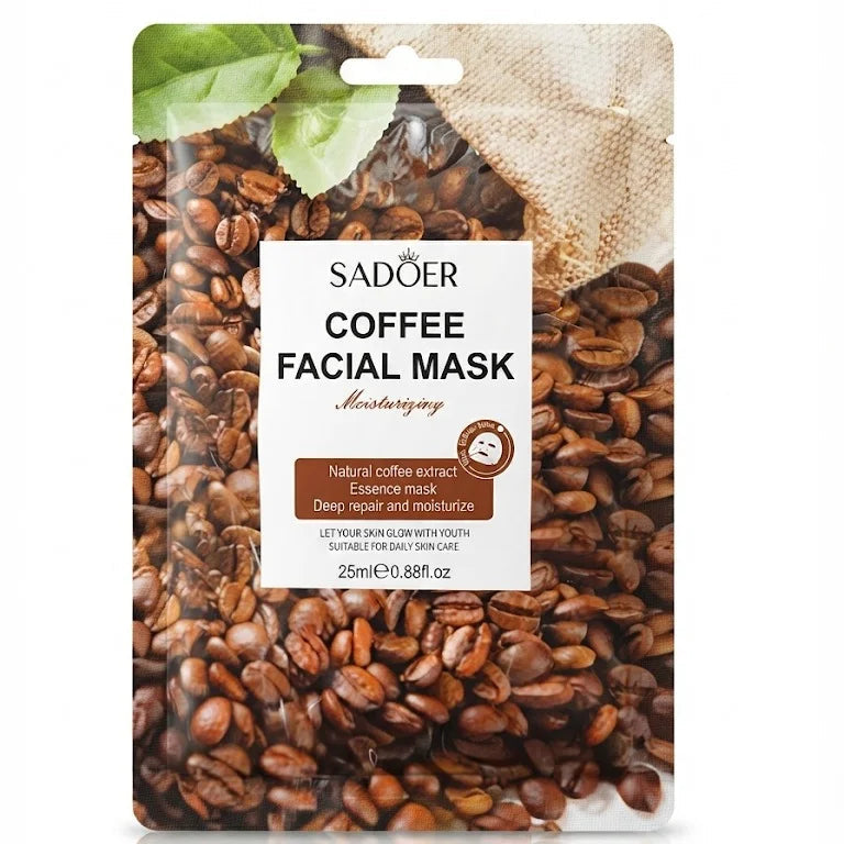 SADOER Coffee Moisturizing Facial Mask – Each