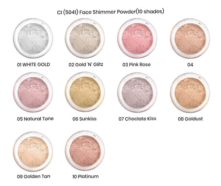 Color Institute Face & Body Loose Shimmer Powder