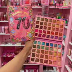 HUDA NEW Flower Love 70 Colors Eyeshadow Palette