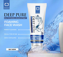 Dermagin Deep Pure  Foaming Face Wash - 100gm