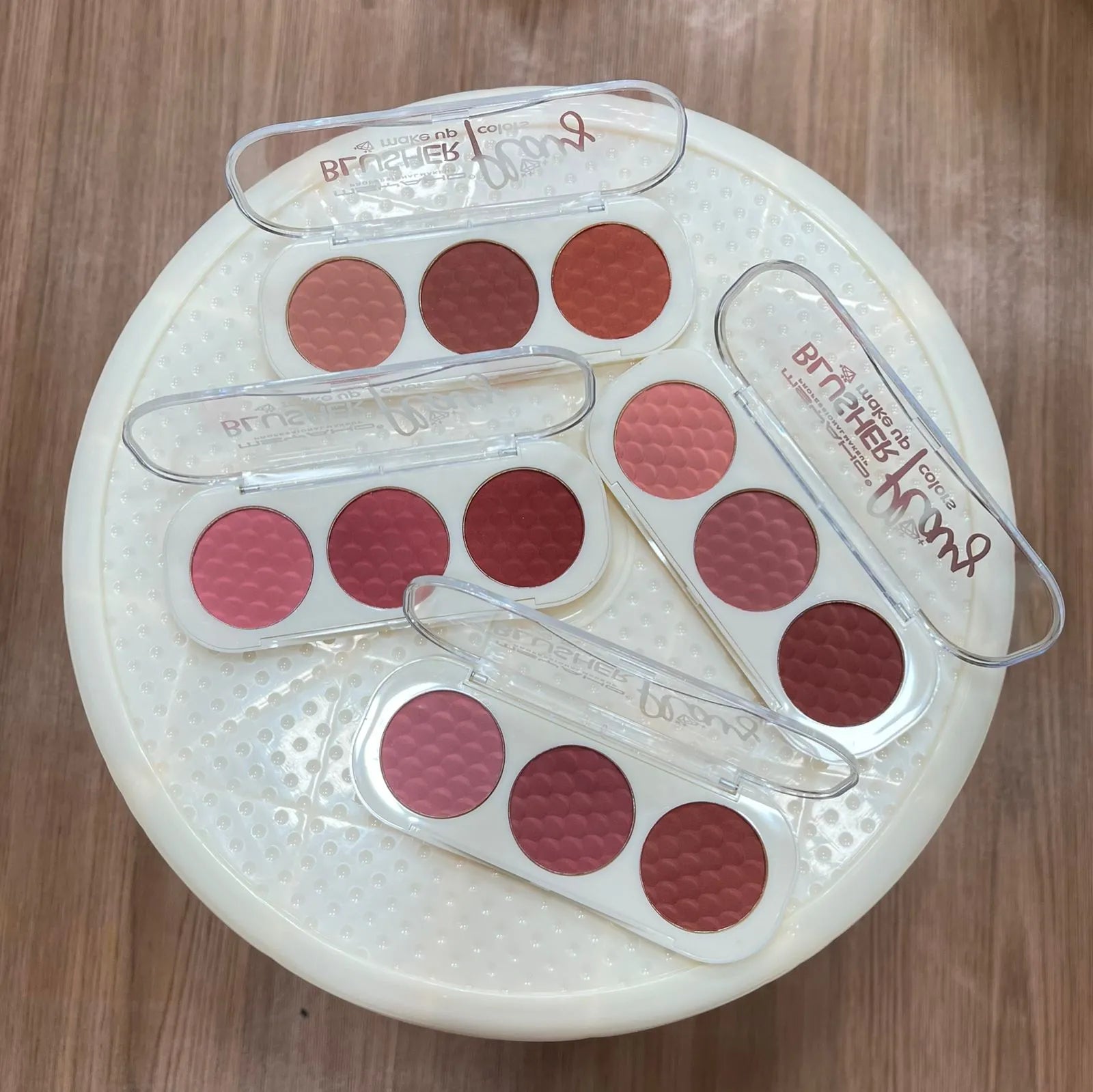 MSYAHO 3-Color Blush Palette
