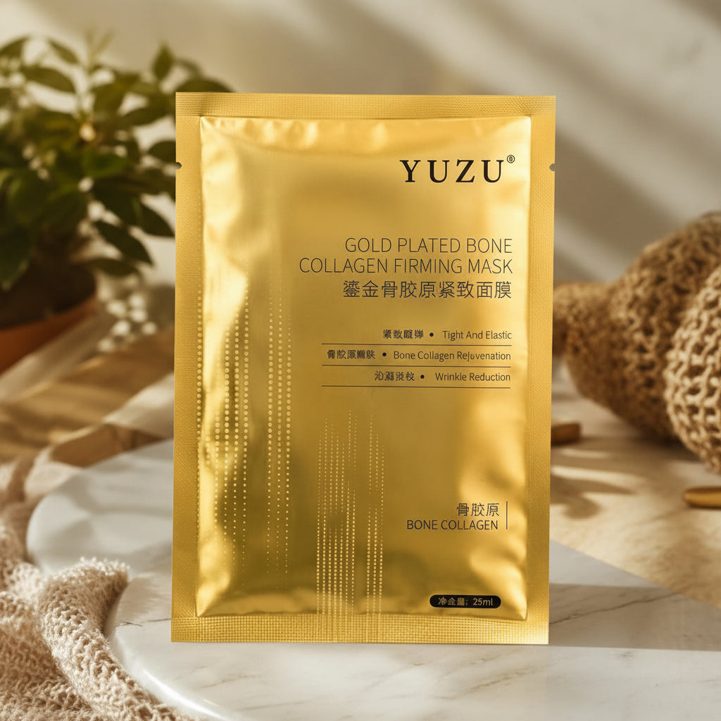 YUZU Gold Plated Bone Collagen Firming Mask - 25ml