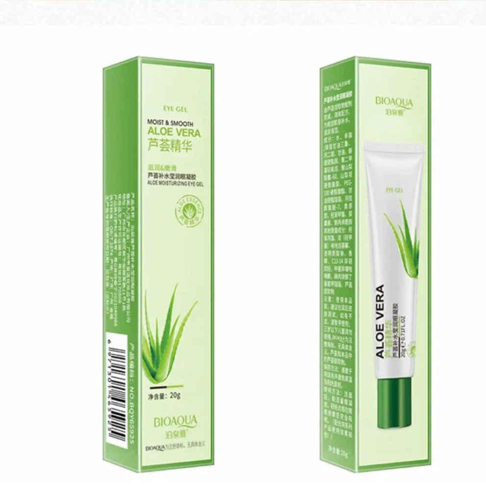 Bioaqua Aloe Vera Moist and Smooth Eye Gel - 20g