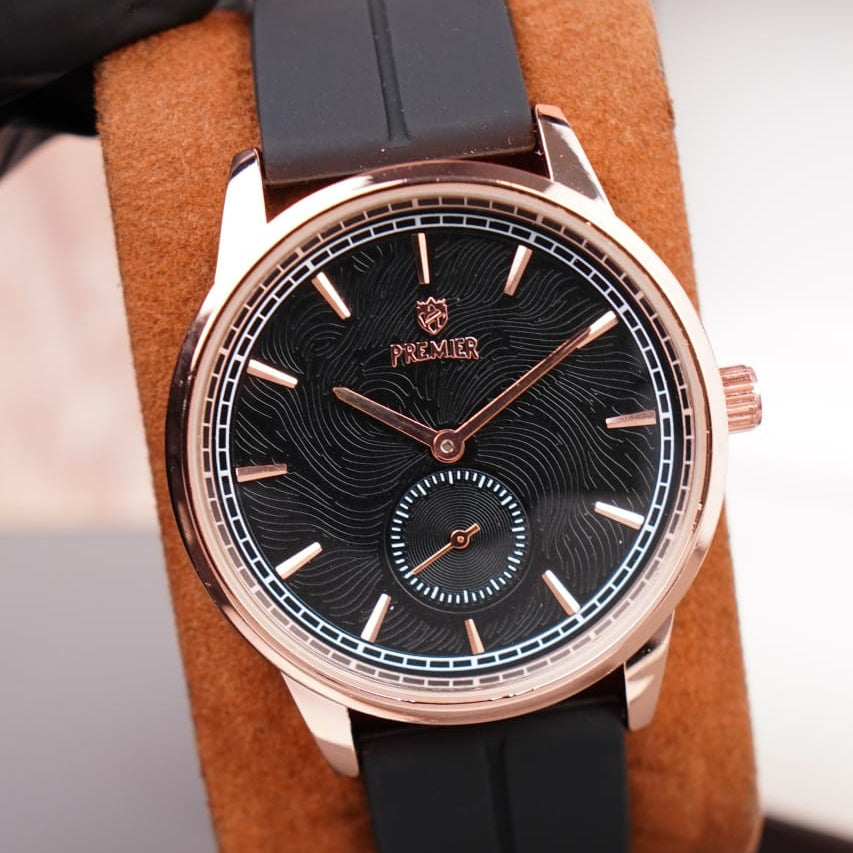 PREMIER Men's Watch – Silicone Rubber Strap with Magnetic Lock