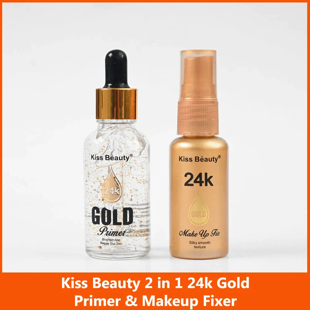 Kiss Beauty 24K Gold 2-in-1 Primer and Fixer