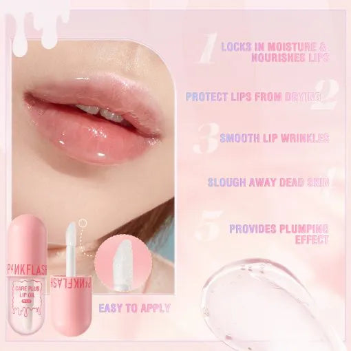 Pink Flash Care Plus Lip Oil Each
