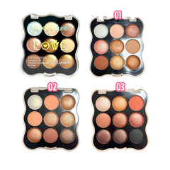 Mocallure Love Warm Eyeshadow Palette - 9 Colors