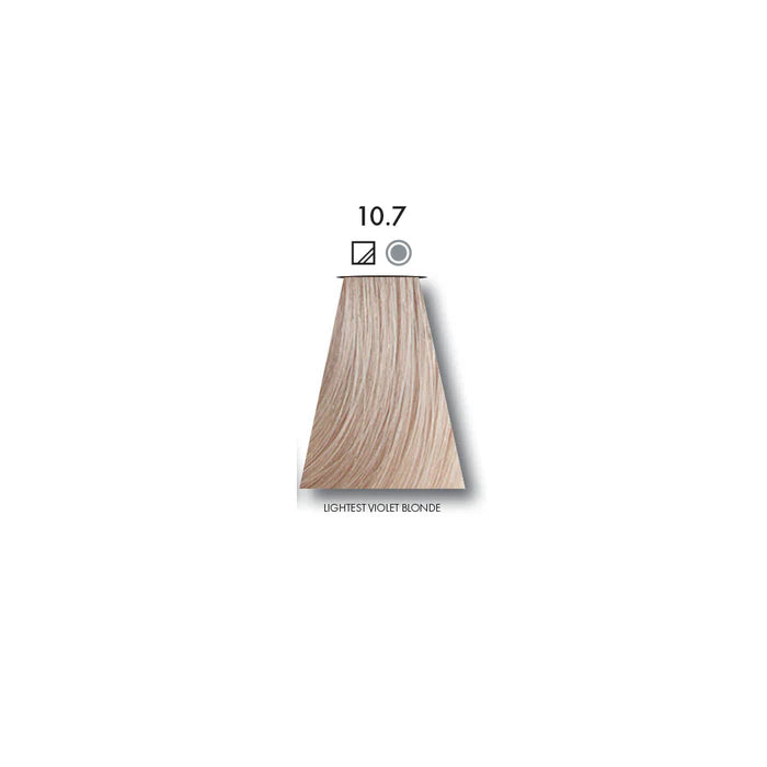 Keune Tinta Color Lightest Violet Blonde 10.7 with Keune Developer 20 Volume - 60 ml