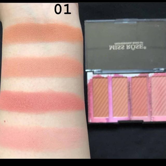 Miss Rose Bronzers Blush Palette - 4 Color