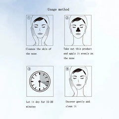 BioAqua Bamboo Charcoal Blackhead Mask Cream - 30g peel‑off Mud Mask