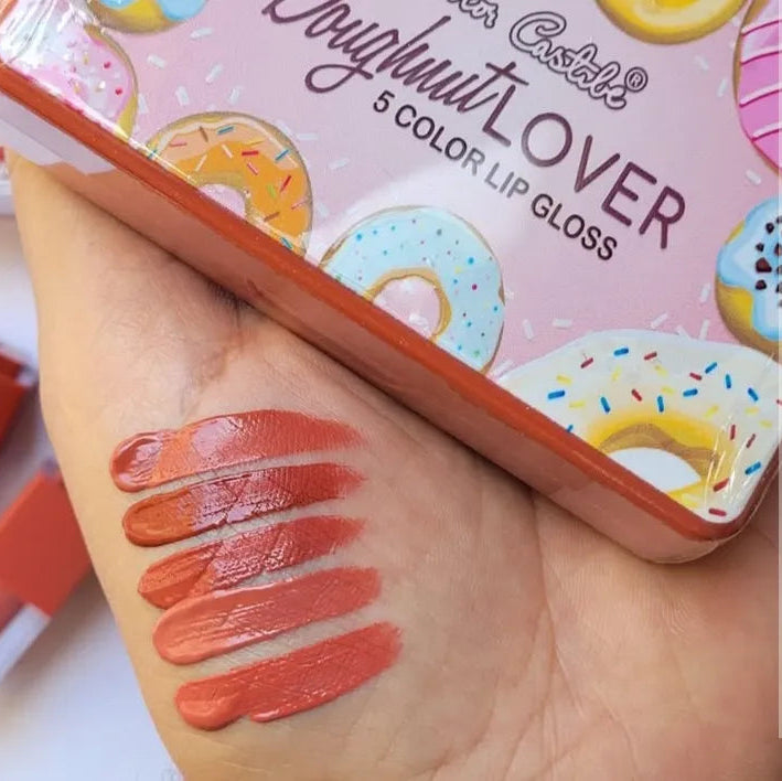Color Castle Long Lasting Mini Matte Lip Gloss - 5Pcs