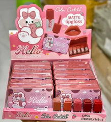 Color Castle Long Lasting Lip Gloss - 5Pcs