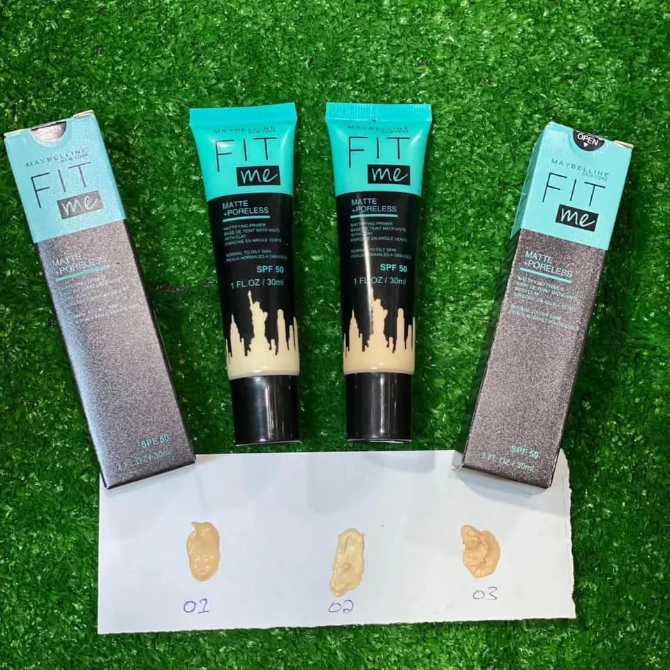 Maybelline Fit Me Matte+Poreless SPF 50 tinted primer