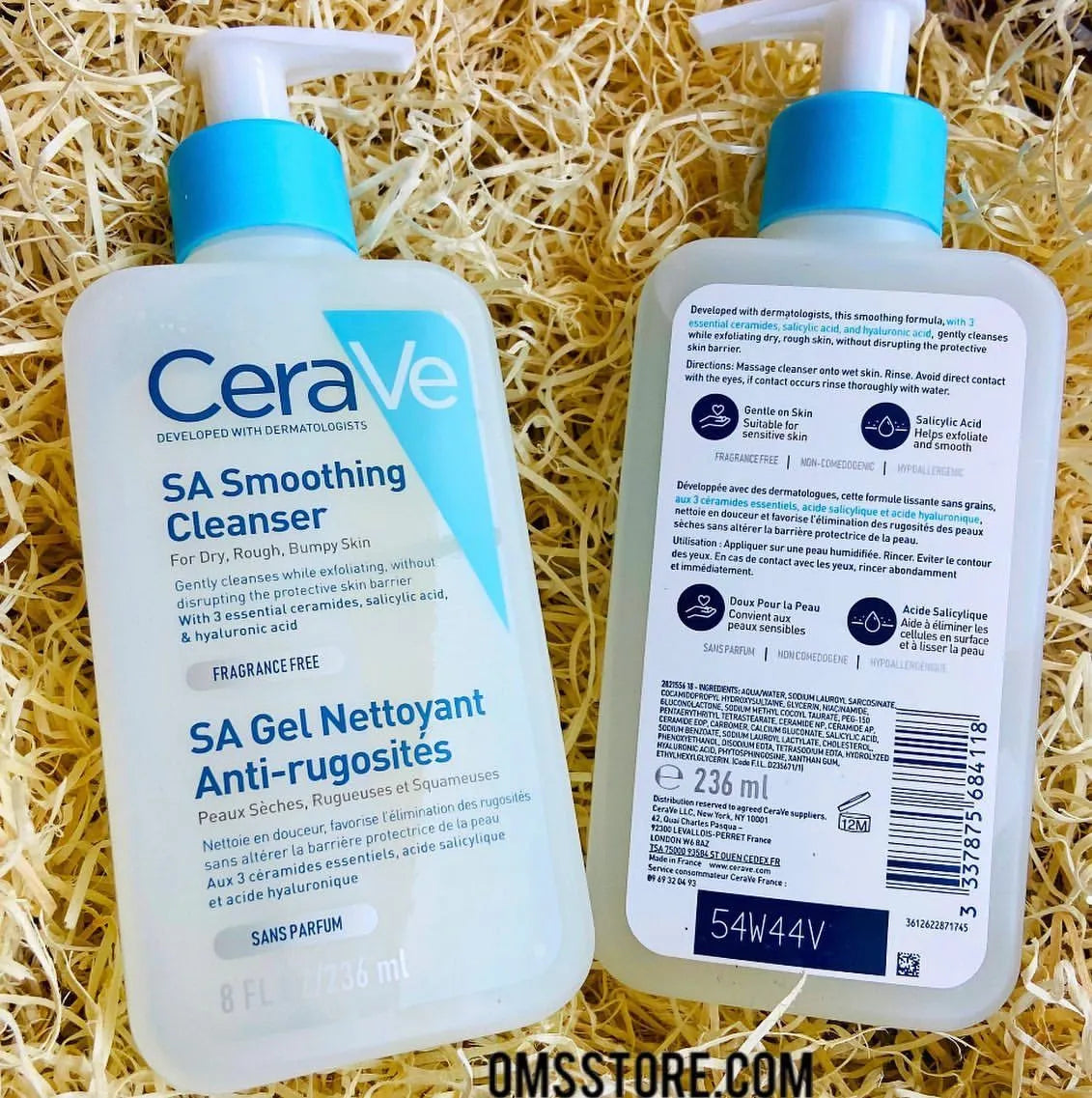 CeraVe SA Salicylic Acid Smoothing Cleanser