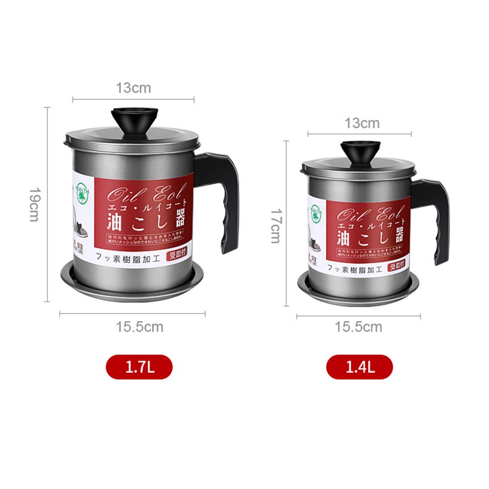 Stainless Steel Oil Filter Pot Impurities Storage Jug