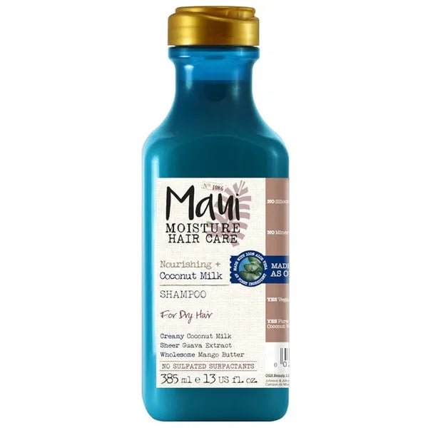 Maui Moisture Nourishing Coconut Milk Shampoo Sulfate free - 385ml