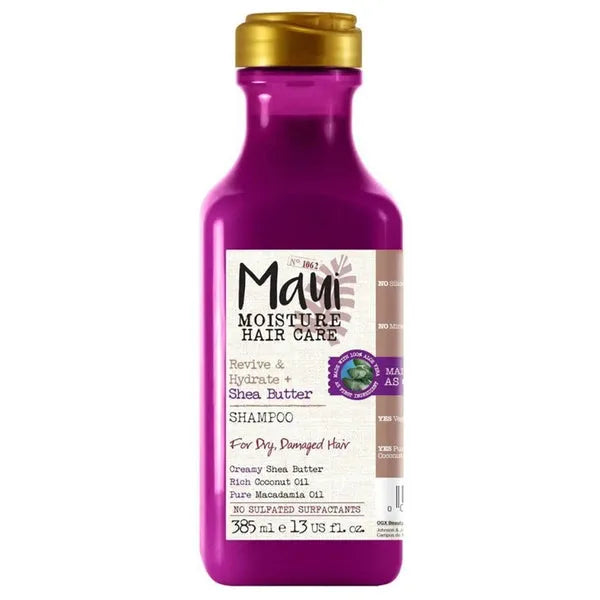 Maui Moisture Revive Hydrate + Shea Butter Shampoo Sulfate free - 385ml