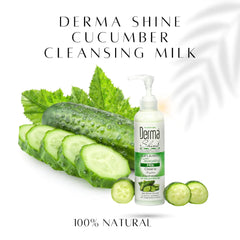 Derma Shine Cucumber Cleansing Milk - 250ml