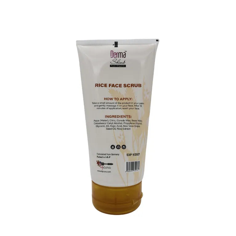 Derma Shine Rice Face Scrub - 120ml