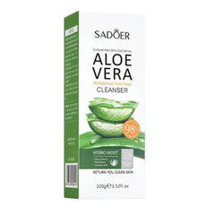 Sadoer Aloe Vera Refreshing Moisturizing Facial Cleanser 100g
