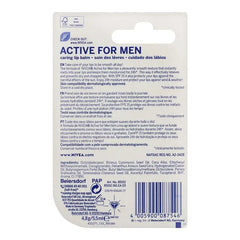 Nivea Lips Balm Active For Men Spf15 - 4.8g