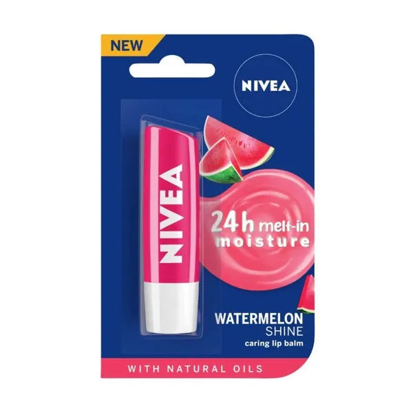 Nivea Lip Balm Watermelon Shine - 4.8g