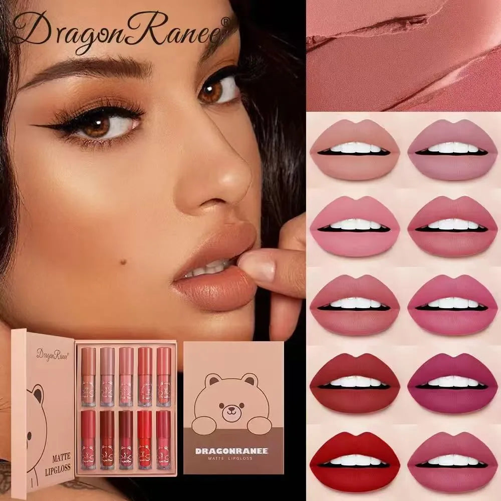 Dragon ranee Matte Lipgloss - 12 Pcs