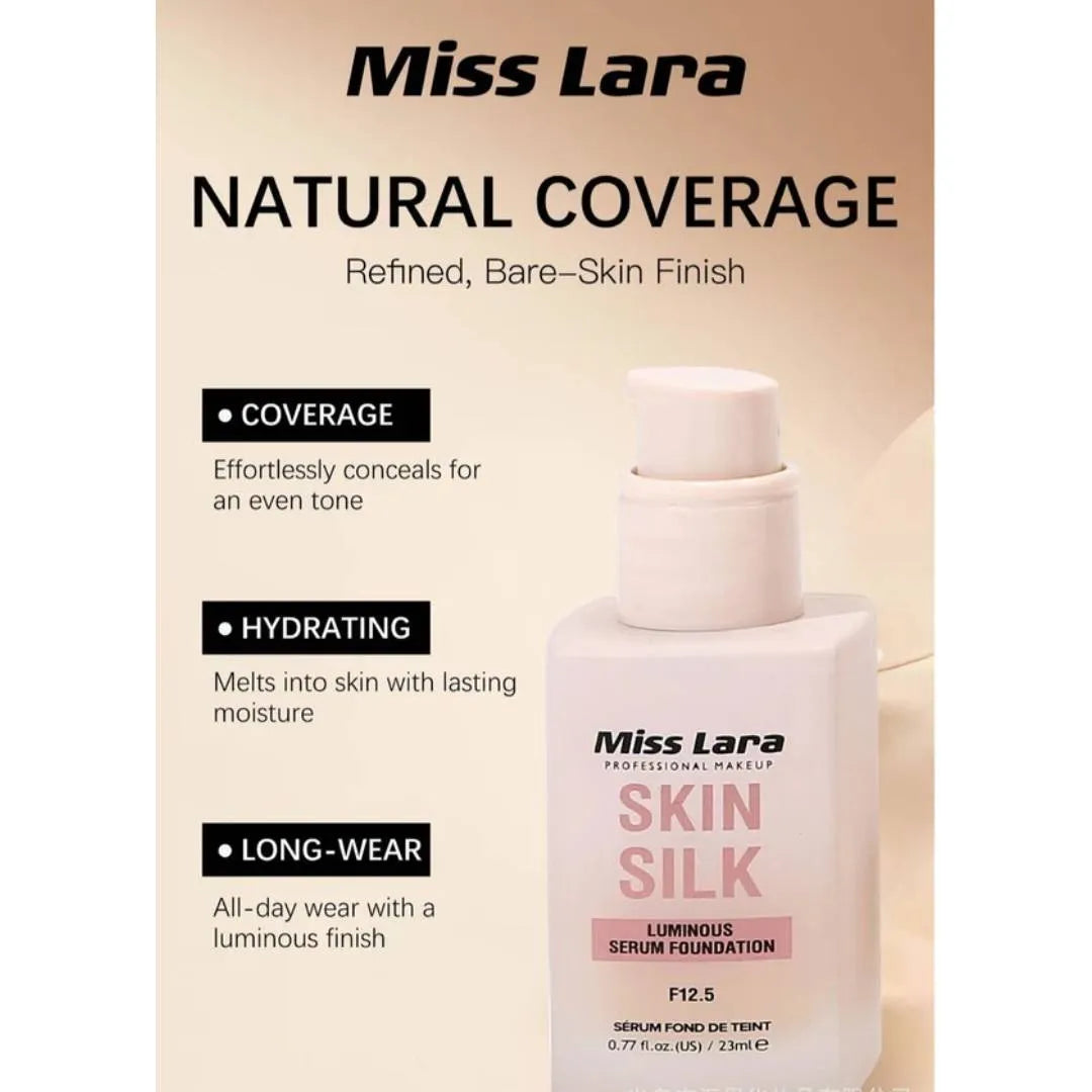 Miss Lara Skin Silk Luminous Serum Foundation - 23ml
