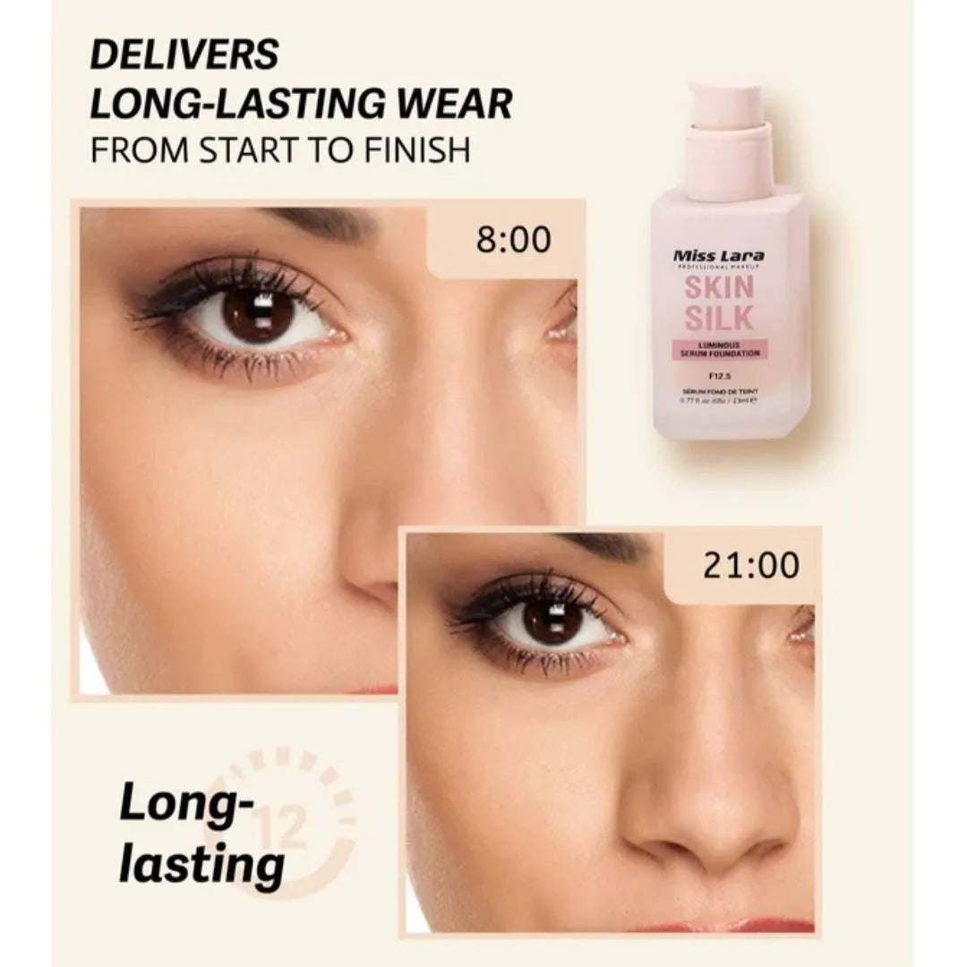 Miss Lara Skin Silk Luminous Serum Foundation - 23ml