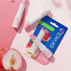BIOAQUA Honey Peach Ripping Lip Balm - 2.7g