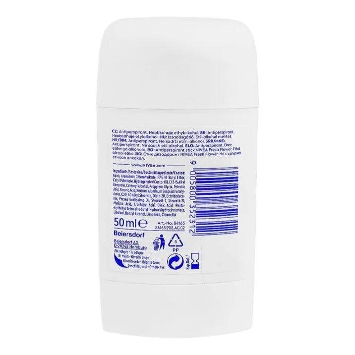 Nivea Fresh Flower Infini Fresh Deodorant Stick - 50ml