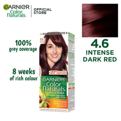 Garnier - Color Naturals Hair Colors - 4.6 Intense Dark Red