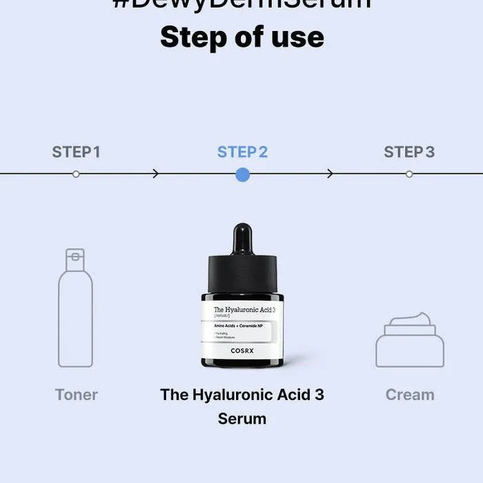 Cosrx The Hyaluronic Acid 3 Serum - 20ml