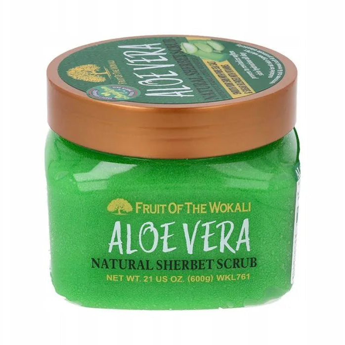 Fruit of the Wokali Aloe Vera Natural Sherbet Scrub - 600g