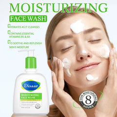 Disaar Moisturizing Face Wash with Amino Acids, Vitamin B5 & B3 - 237ml
