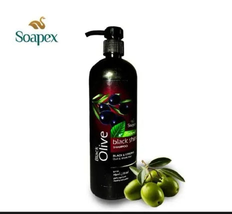Soapex Natural Black Olive Black Shine Shampoo 800gr