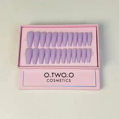 O.TWO.O  Magenta Nail Art 24 Pcs