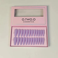 O.TWO.O  Magenta Nail Art 24 Pcs