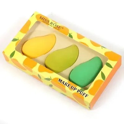 Miss Rose Beauty Precision Makeup Puff – Pack of 3
