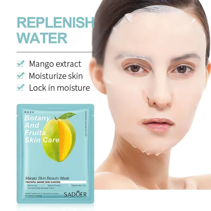 Sadoer Botany And Fruits Mango Hydrating Face Sheet Mask - 25g