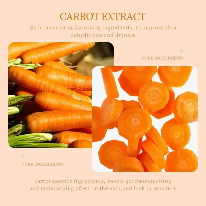SADOER Carrot Moisturizing Face Sheet Mask - 25g