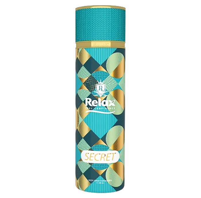 Relax Secret Body Spray For Men - 200ml