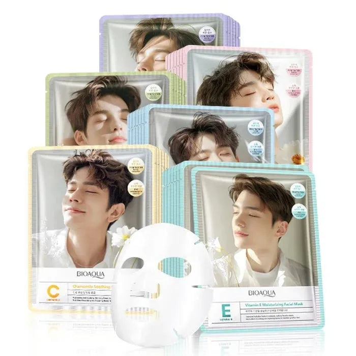 BIOAQUA Pack of 3 Korean Whitening Beauty Facial Facial Sheet Mask