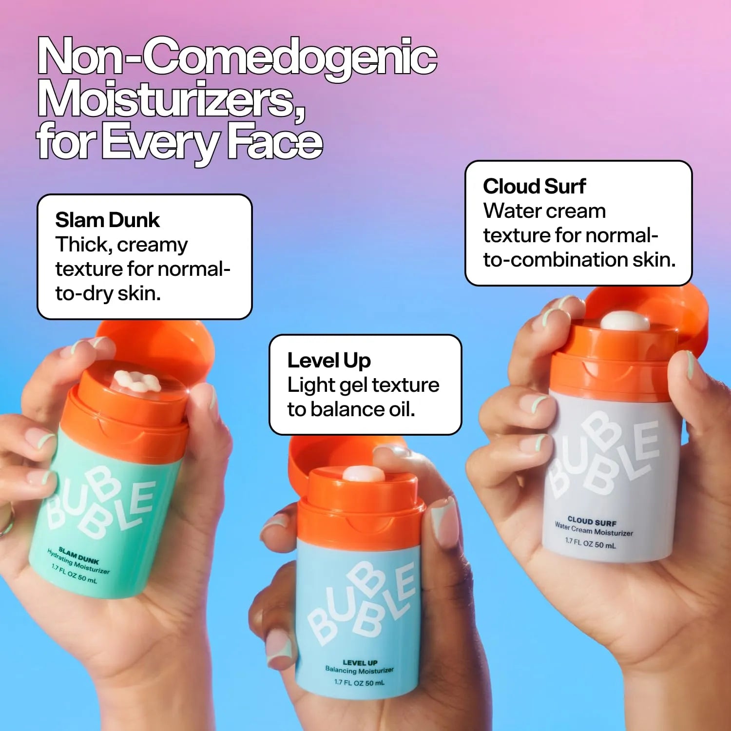 Bubble Level Up Balancing Gel Moisturiser - 50ml