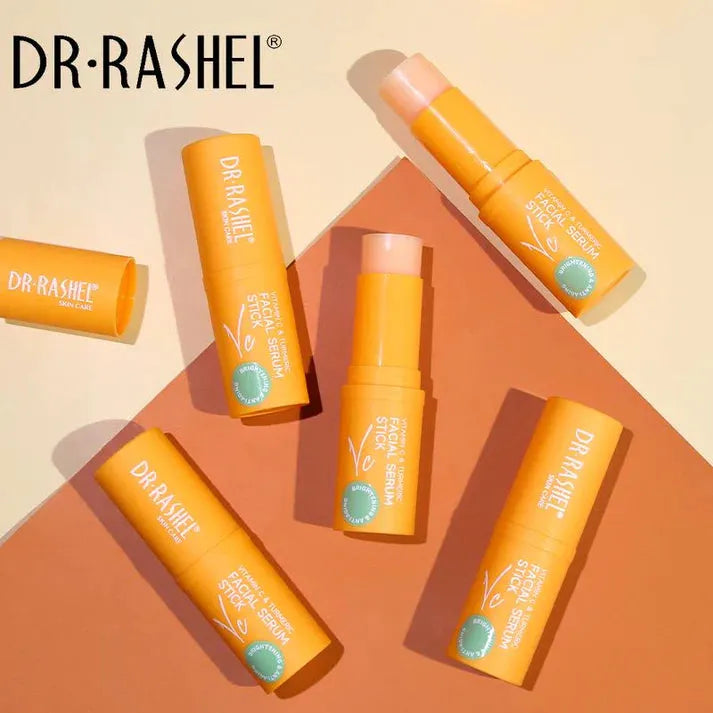 Dr.Rashel Facial Serum Stick Vitamin C & Turmeric Skin-Renewing Energy Stick - 7g